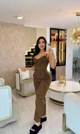 Macaquinho Loren Animal Print